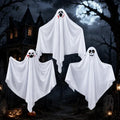 27.5-Inch Hanging Ghost Halloween Decorations - Spooky Ghosts 3 Pack