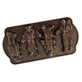 Spooky Skeleton Cakelet Mold - 2 Cup Capacity, Nonstick Cast Aluminum, Made in USA