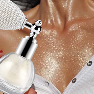 Body Glitter Spray T04 Bronze - Shimmer Sparkle Highlighter for Face & Body