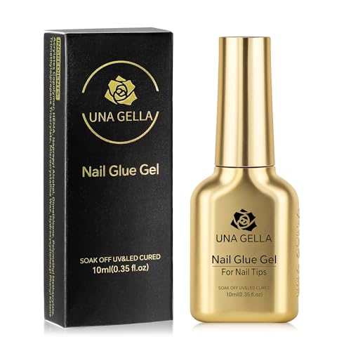A-Gel Nail Glue 6-in-1 UV Gel for Tips & Extensions - 10ml Long Lasting