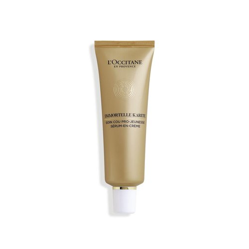 L'OCCITANE Immortelle Neck Cream - Nourishing Shea Formula | 1.70 oz for Youthful Skin