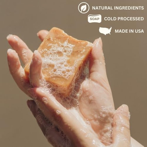 Varina Natural Soap Mens Variety Bar Soap - Gentle Cleansing for Sensitive Skin, Fresh - 10 Pack - Handmade Soap