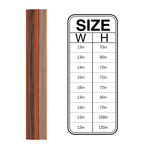 Farmhouse Cotton Linen Table Runner - 13x90 Inch Rustic Orange & Gray Decor