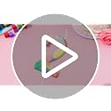 Rossesay Building Block Birthday Number Candle - Number 7 Cake Topper