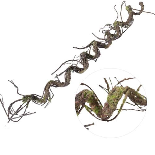 71in Faux Tree Branches Vines for Wall Decor - Flexible Moss Twigs