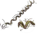 71in Faux Tree Branches Vines for Wall Decor - Flexible Moss Twigs