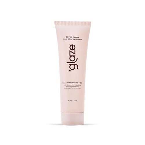 Glaze Supergloss Clear Hair Gloss Mini - Adds Mirror Shine, Smooths & Improves Damaged Hair - 1.7 oz Travel Size