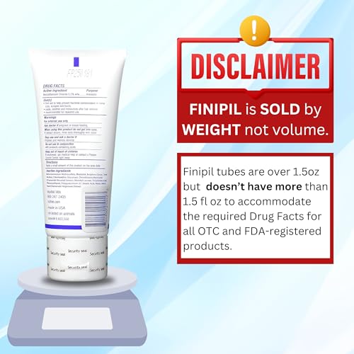 Post Hair Removal Antiseptic Cream - Soothes, Cools & Protects Skin, 1.5oz