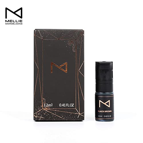 Liquid Pigment for Microblading Eyebrows - Black Brown 12ml