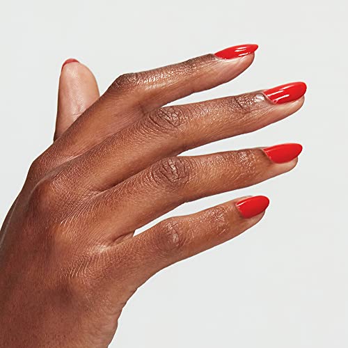 OPI Rust & Relaxation Nail Lacquer - Red Classic Polish with Long-Lasting Finish