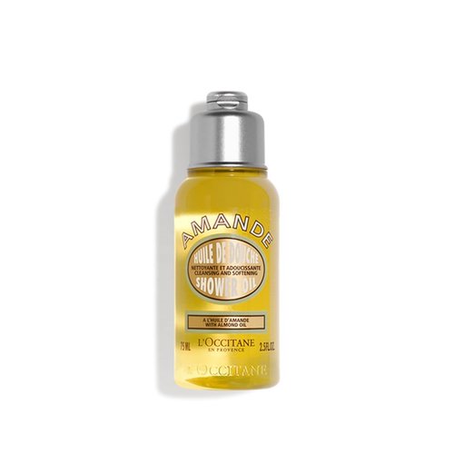 L'OCCITANE Almond Shower Oil - Cleansing & Softening Body Wash | Nourishing Milky Lather, 8.4 Fl Oz