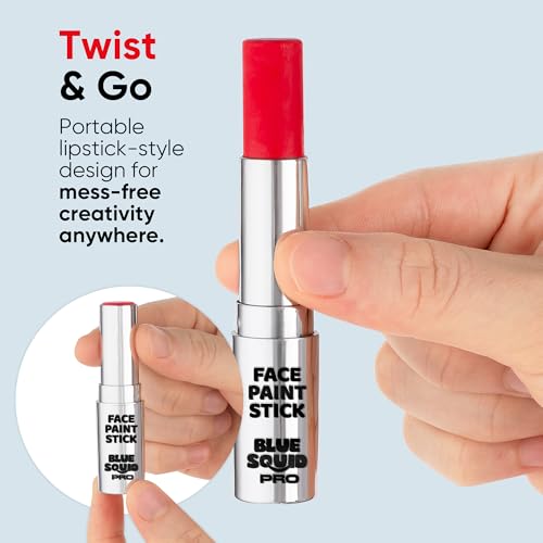 Multicolor Pack Face Paint Stick - Waterproof Body & Cosplay Makeup for Kids & Adults