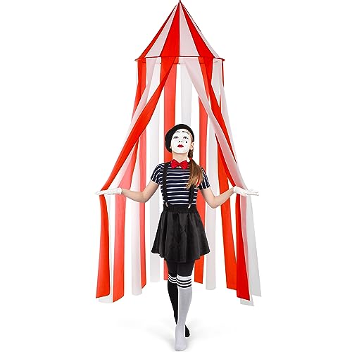 Circus Tent Party Decor - 7 x 6 ft Carnival Hanging Tent for Events