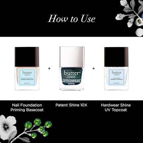 Gel-Like Finish Nail Polish - Royal Emerald - Chip-Resistant & Vegan