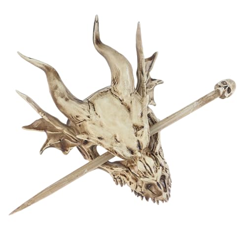 Gothic Dragon Skull Hair Stick - Halloween Cosplay Bone Hairpin for Women