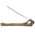 Halloween Skeleton Hand Incense Holder - Gothic Decor & Spooky Aromatherapy Stand