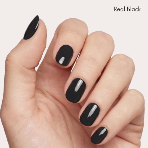 Halloween Gel Nail Strips Bundle - Phantom Check Black & Ghost & Games - Long Lasting, Chip Resistant, UV-Free Manicure - 2 Sets