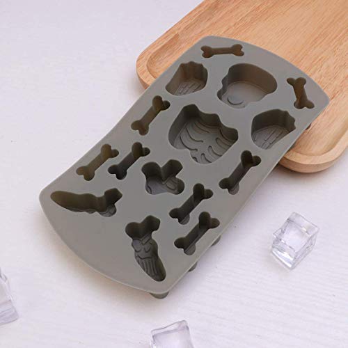 Silicone Skeleton Bone Mould for Halloween Cake Decoration and Ice Cubes