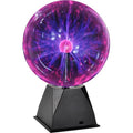 PowerTRC 8 Inch Plasma Globe Night Lamp - Interactive Touch & Sound Science Decor, USB Powered, Kids & Party Gift - Variation #3