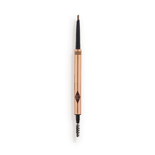 Charlotte Tilbury Brow Cheat Eyebrow Pencil - Refillable Micro-Precision Pencil for Natural Strokes | 16-Hour Waterproof Wear