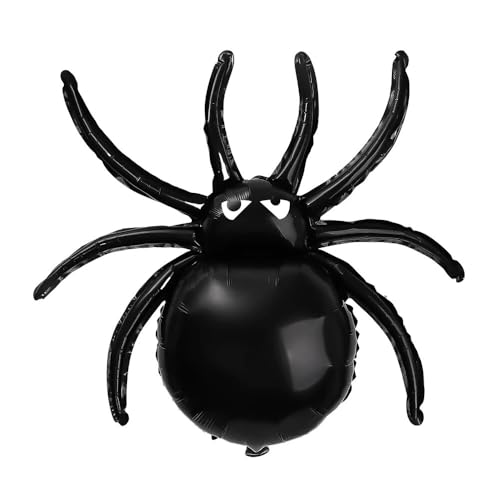 4Pcs Halloween Inflatable Spider Balloons - 32.5 Inch Outdoor Decorations