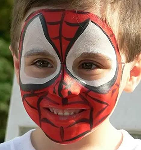 Red Face & Body Paint Stick for Sports, Halloween & Cosplay - Mysense