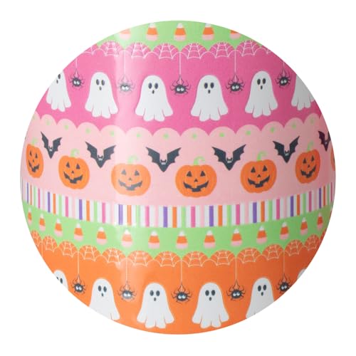 40oz Insulated Mega Mug with Handle & Straw - Trick or Treat Pattern