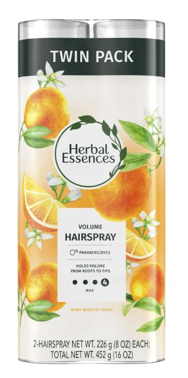 Volume Hairspray - Maximum Hold Hair Spray for All Hair Types | 24-Hour Hold, 12.8 fl oz