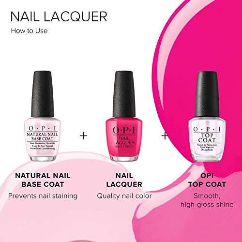 OPI Nail Lacquer Opaque Deep Purple Shimmer - A-Rose at Dawn Broke by Noon