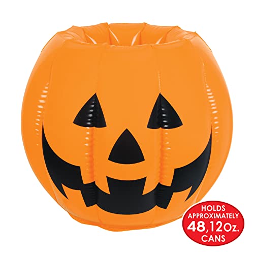 Inflatable Coffin Cooler Jack-O-Lantern 2 Pack Halloween Party Decor