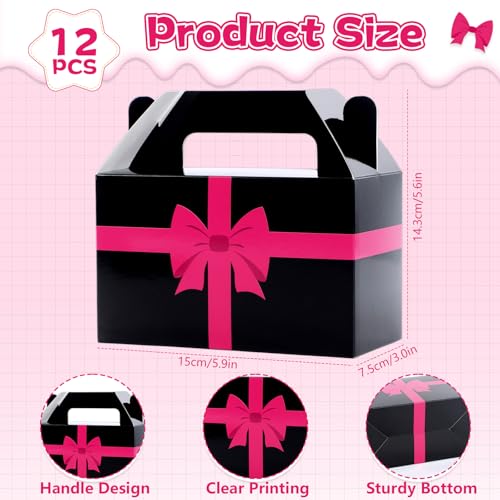 12 Pcs Squid Theme Gift Boxes for Game Party Favors Coffin Design - Birthday Decorations