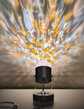 Joyzy Plug-in Ocean Wave Table Lamp Water Ripple Black - Mood Lighting