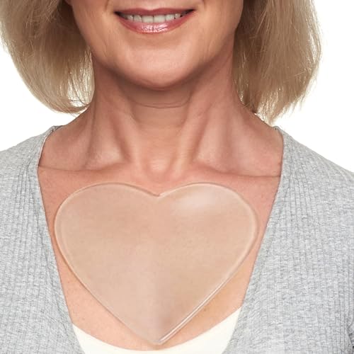 LABOLOW Chest Wrinkle Pads - 3-Pack Reusable Ant-Wrinkle Silicone Patches for Skin Firming,Silicone Patches Smoothing & Hydration & Skin Tightening Overnight Chest Pads (Lasts Up to 3 Months) s1