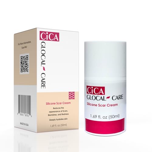 CICA Silicone Scar Cream for Scar & Stretch Mark Removal - 50ml