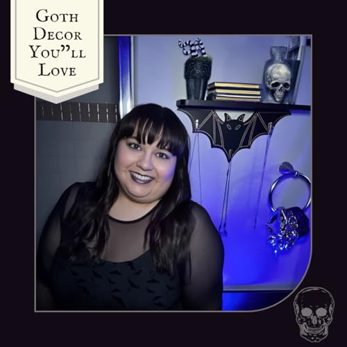 Gothic Bat Wall Shelf with Hooks - Spooky Home Decor for Adults & Vampires