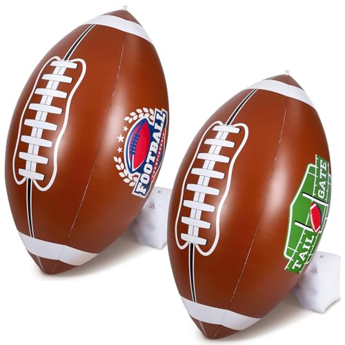 Giant Inflatable Football Party Decorations - 39 Inch Set, Funny Style