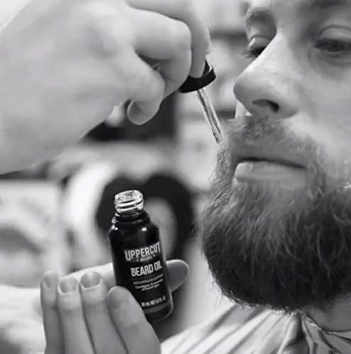 Uppercut Deluxe Beard Oil - Lightweight Non-Greasy Conditioner with Argan & Jojoba Oils | 1 fl oz