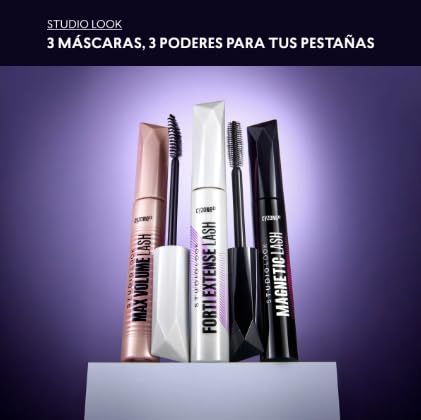 Studio Look Max Volume Lash Mascara - Waterproof Volume Effect | Black, 8g (0.28 oz)