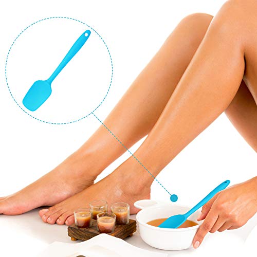 Wax Applicator Spatulas Set - Reusable Silicone Hair Removal Sticks for Body & Salon Use