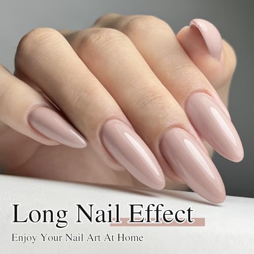 Double Rhythm Milky Khaki 15ML Gel Polish - Same Color, Soak Off Manicure