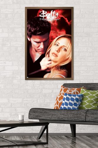 Buffy the Vampire Slayer Season 2 Wall Poster - Framed Bronze 34" x 22.4"