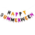 Summerween Banner - Halloween Summer Party Decorations for Spooky Celebrations