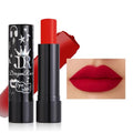 Red Matte Lipstick Tube - Long Lasting Smudge Proof Velvety Lipstick - Variation 04# Red