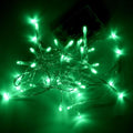 Green Battery Operated Christmas String Lights with 8 Flashing Modes 13 ft Indoor Outdoor