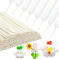 White Long Balloons 100pcs for Animal Shapes Wedding Birthday Decorations