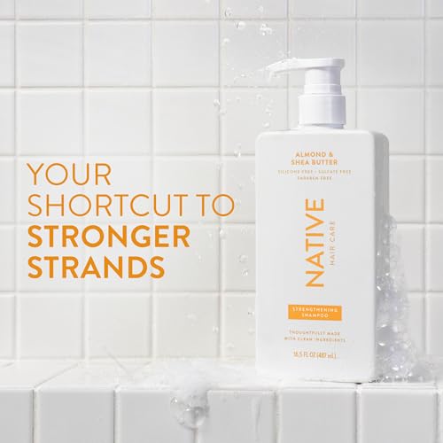 Native Shampoo & Conditioner Set - Almond & Shea Butter | 16.5 Fl Oz Each, 2 Pack - All Hair Types