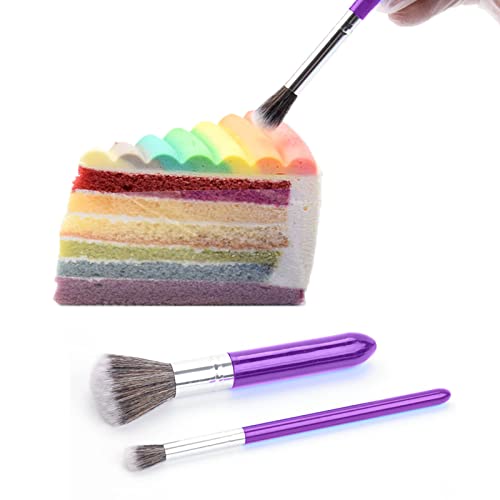 7-Piece Cake Decoration Brushes Set - Food-Safe Baking Tools Kit