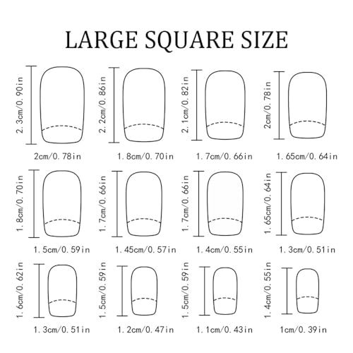 Halloween Press On Nails Short Square Glitter Web Spider Fake Nails WS07 - Reusable Nail Art for Women Party