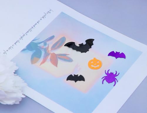 Halloween Confetti Decorations - Spiders, Bats & Pumpkins Table Scatter Set