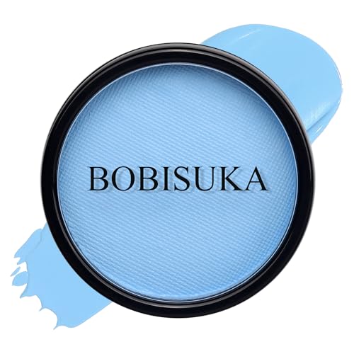 Light Blue Face & Body Paint Kit - Water-Based Halloween SFX Makeup & Cosplay